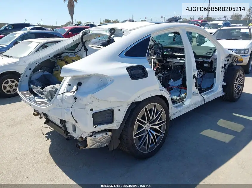 2024 Mercedes-Benz Amg Gle 53 Coupe 4Matic+ VIN: 4JGFD6BB5RB205214 Lot: 45471740