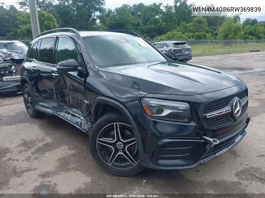 2024 Mercedes-Benz Glb 250 VIN: W1N4M4GB6RW369839 Lot: 45532971