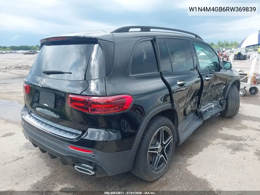 2024 Mercedes-Benz Glb 250 VIN: W1N4M4GB6RW369839 Lot: 45532971
