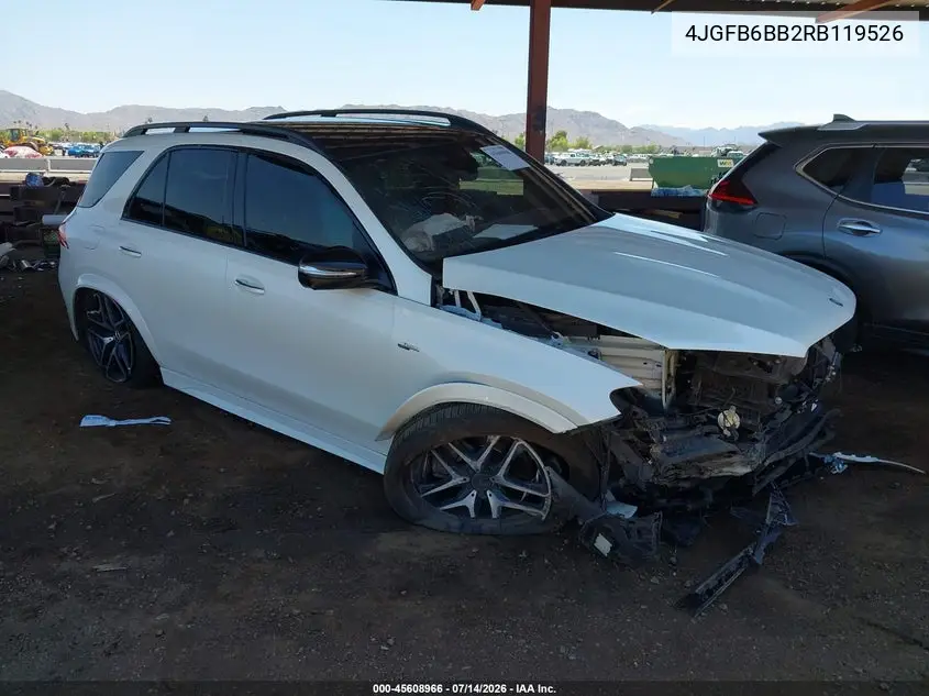 2024 Mercedes-Benz Amg Gle 53 4Matic+ VIN: 4JGFB6BB2RB119526 Lot: 45608966