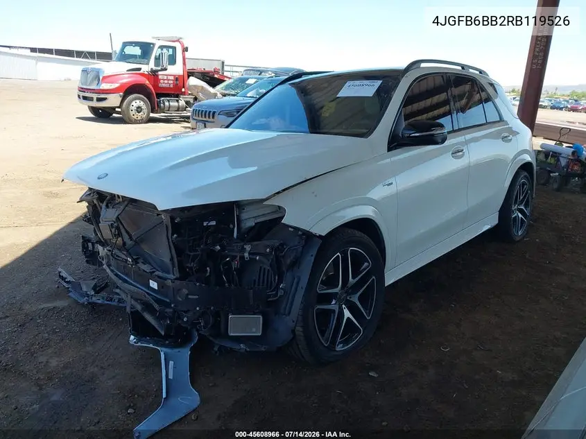 2024 Mercedes-Benz Amg Gle 53 4Matic+ VIN: 4JGFB6BB2RB119526 Lot: 45608966