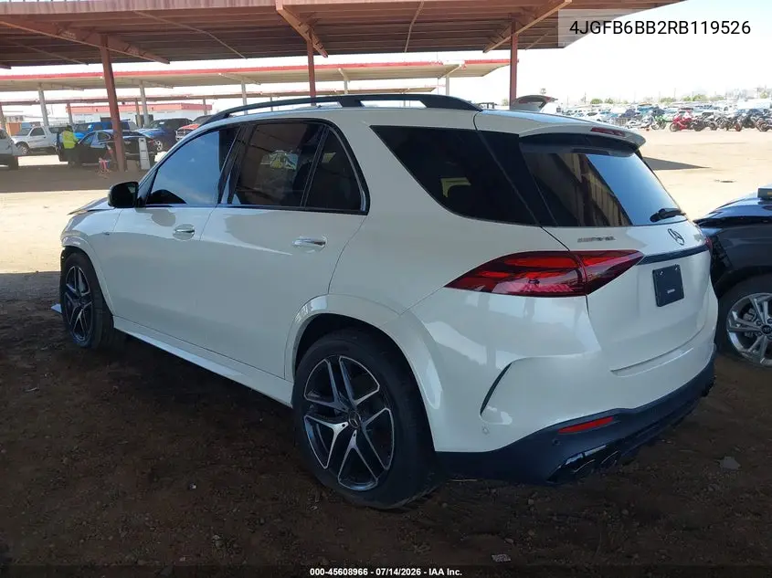 2024 Mercedes-Benz Amg Gle 53 4Matic+ VIN: 4JGFB6BB2RB119526 Lot: 45608966