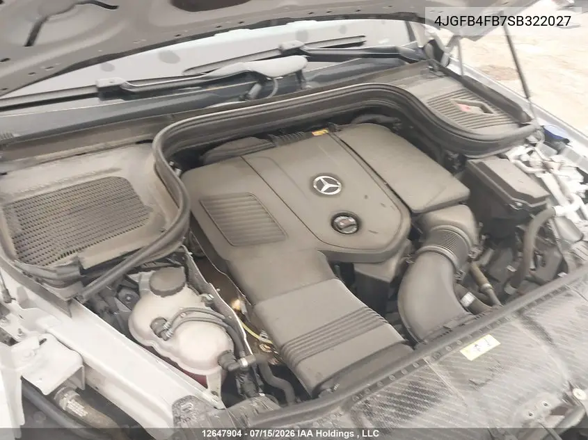 2025 Mercedes-Benz Gle 350 4Matic VIN: 4JGFB4FB7SB322027 Lot: 12647904