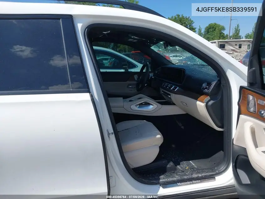 2025 Mercedes-Benz Gls 450 4Matic VIN: 4JGFF5KE8SB339591 Lot: 45356764