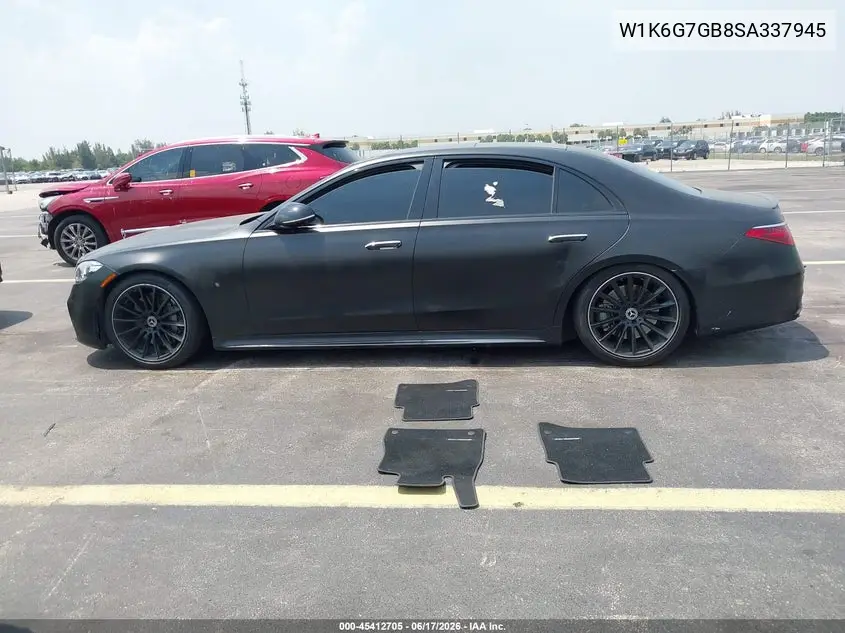 2025 Mercedes-Benz S 580 4Matic VIN: W1K6G7GB8SA337945 Lot: 45412705