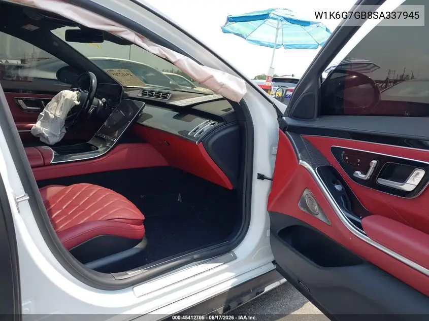 2025 Mercedes-Benz S 580 4Matic VIN: W1K6G7GB8SA337945 Lot: 45412705