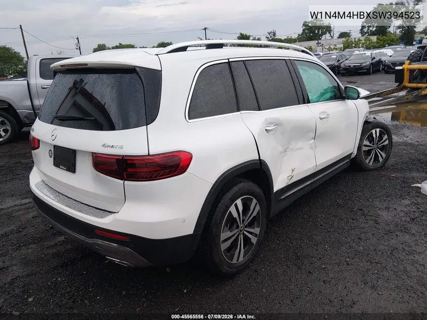 2025 Mercedes-Benz Glb 250 4Matic VIN: W1N4M4HBXSW394523 Lot: 45565556