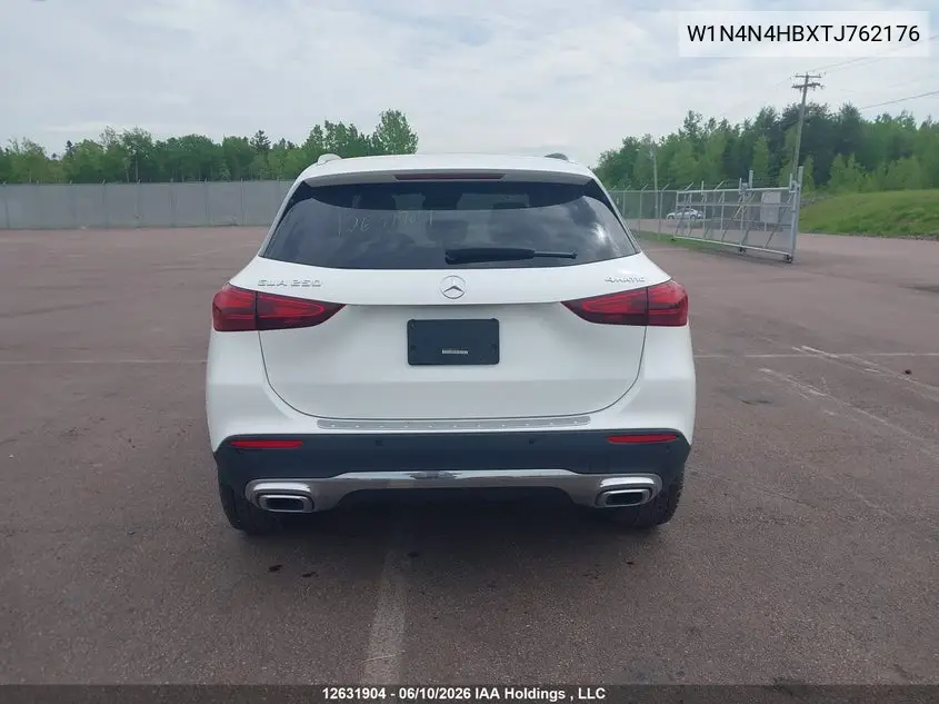 2026 Mercedes-Benz Gla 250 4Matic VIN: W1N4N4HBXTJ762176 Lot: 12631904