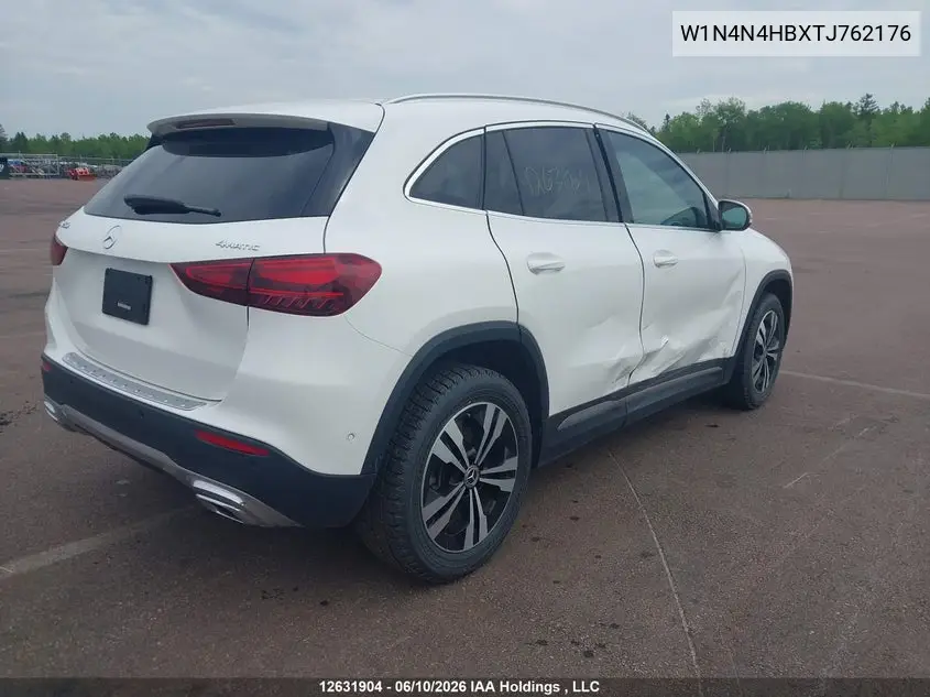 2026 Mercedes-Benz Gla 250 4Matic VIN: W1N4N4HBXTJ762176 Lot: 12631904