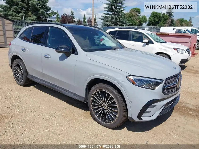 2026 Mercedes-Benz Glc 300 4Matic VIN: W1NKM4HB6TF523821 Lot: 30094130