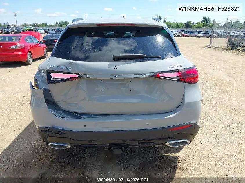 2026 Mercedes-Benz Glc 300 4Matic VIN: W1NKM4HB6TF523821 Lot: 30094130