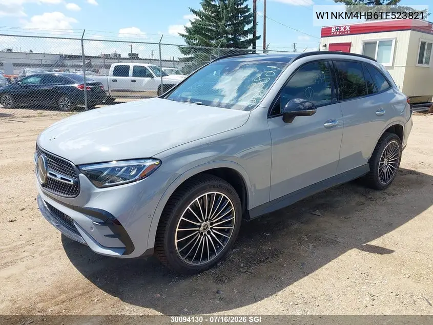 2026 Mercedes-Benz Glc 300 4Matic VIN: W1NKM4HB6TF523821 Lot: 30094130