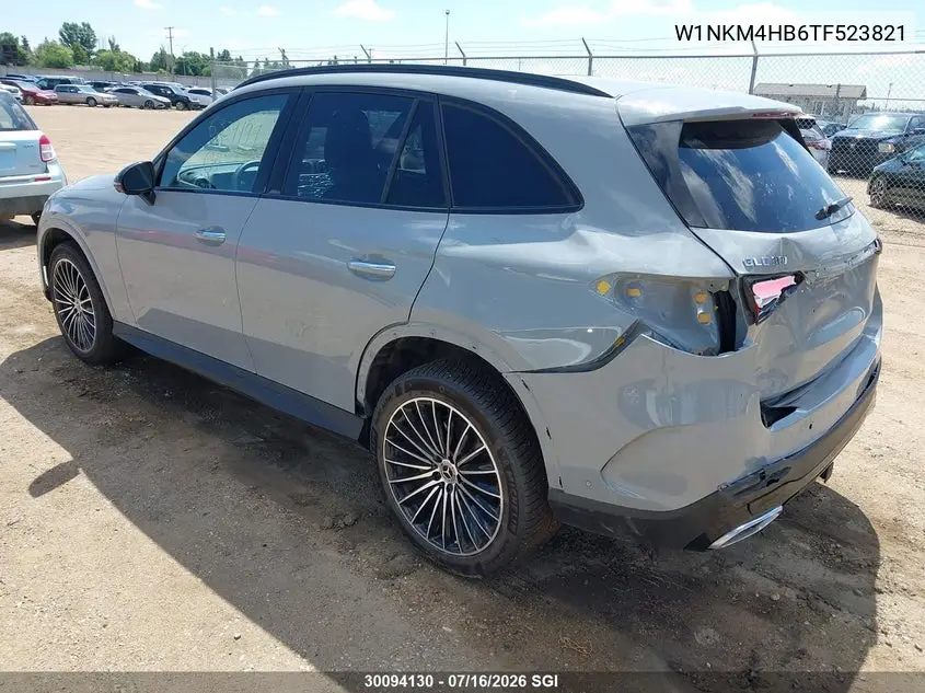 2026 Mercedes-Benz Glc 300 4Matic VIN: W1NKM4HB6TF523821 Lot: 30094130