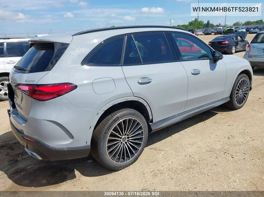 2026 Mercedes-Benz Glc 300 4Matic VIN: W1NKM4HB6TF523821 Lot: 30094130