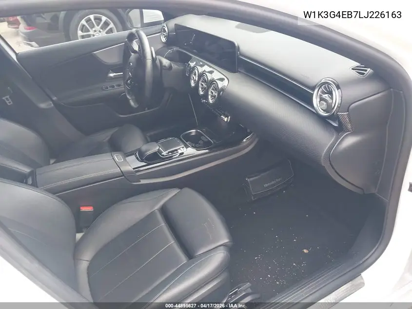 2020 Mercedes-Benz A 220 VIN: W1K3G4EB7LJ226163 Lot: 44895627