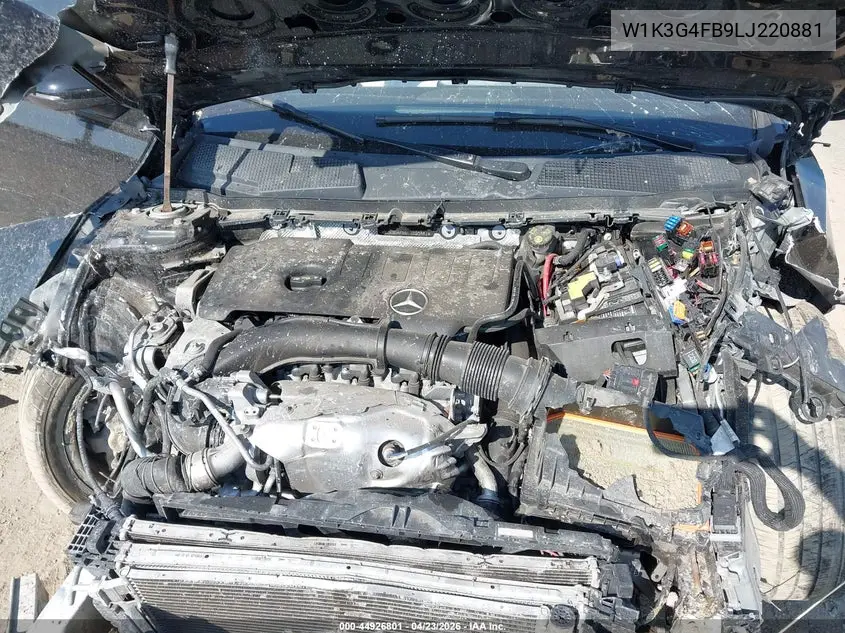 2020 Mercedes-Benz A 220 4Matic VIN: W1K3G4FB9LJ220881 Lot: 44926801