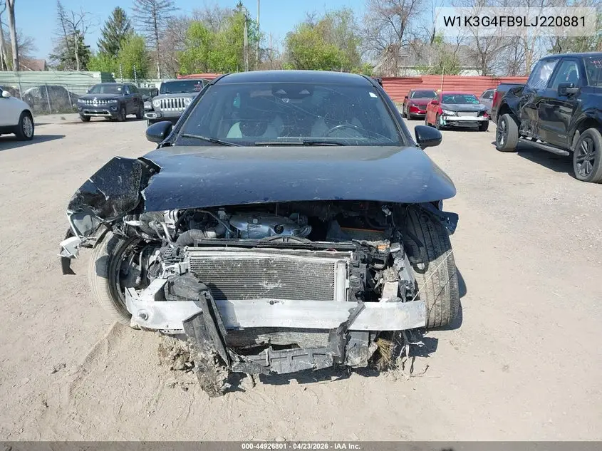 2020 Mercedes-Benz A 220 4Matic VIN: W1K3G4FB9LJ220881 Lot: 44926801