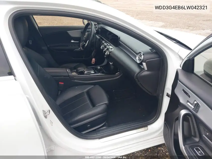 2020 Mercedes-Benz A 220 VIN: WDD3G4EB6LW042321 Lot: 45212350