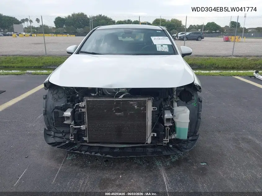 2020 Mercedes-Benz A 220 VIN: WDD3G4EB5LW041774 Lot: 45283435