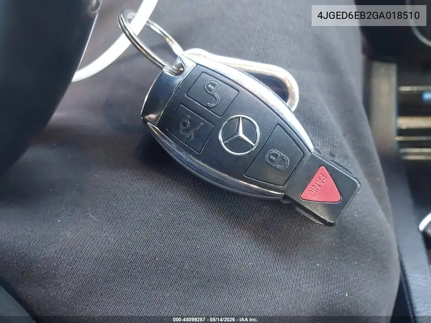 2016 Mercedes-Benz Gle 450 Amg Coupe 4Matic VIN: 4JGED6EB2GA018510 Lot: 45099287