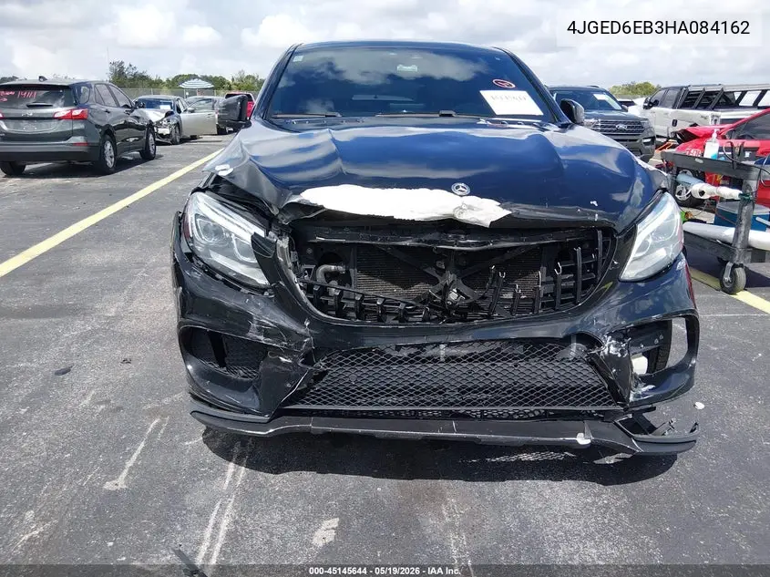 2017 Mercedes-Benz Amg Gle 43 Coupe 4Matic VIN: 4JGED6EB3HA084162 Lot: 45145644