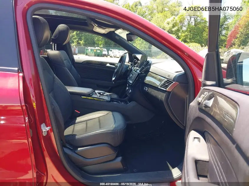 2017 Mercedes-Benz Amg Gle 43 Coupe 4Matic VIN: 4JGED6EB5HA075060 Lot: 45160486