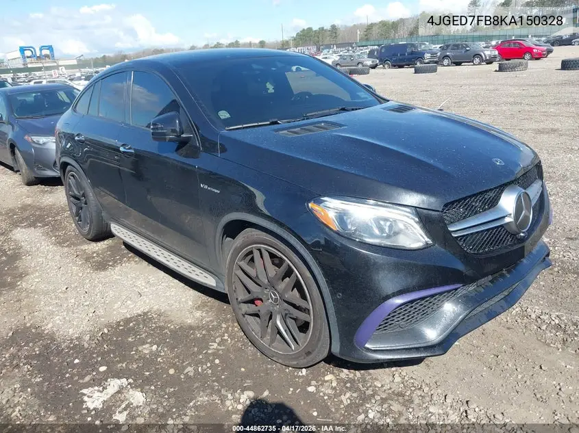 2019 Mercedes-Benz Amg Gle 63 Coupe S 4Matic VIN: 4JGED7FB8KA150328 Lot: 44862735