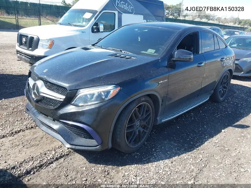 2019 Mercedes-Benz Amg Gle 63 Coupe S 4Matic VIN: 4JGED7FB8KA150328 Lot: 44862735
