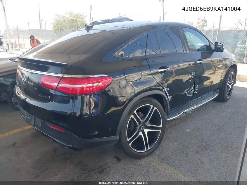 2019 Mercedes-Benz Amg Gle 43 Coupe 4Matic VIN: 4JGED6EB9KA141004 Lot: 45237082