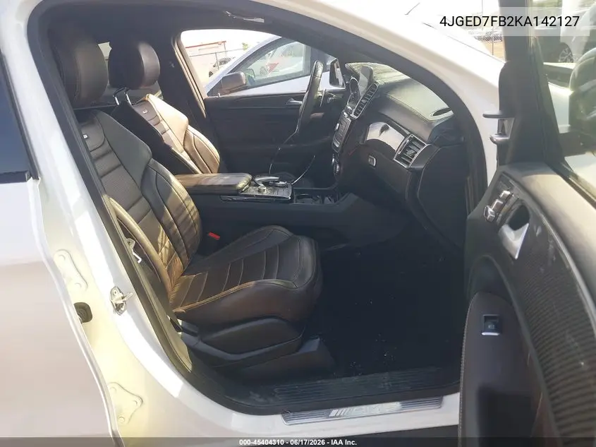 2019 Mercedes-Benz Amg Gle 63 Coupe S 4Matic VIN: 4JGED7FB2KA142127 Lot: 45404310