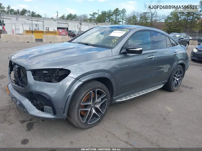 2021 Mercedes-Benz Amg Gle 53 Coupe 4Matic VIN: 4JGFD6BB9MA556528 Lot: 44772169