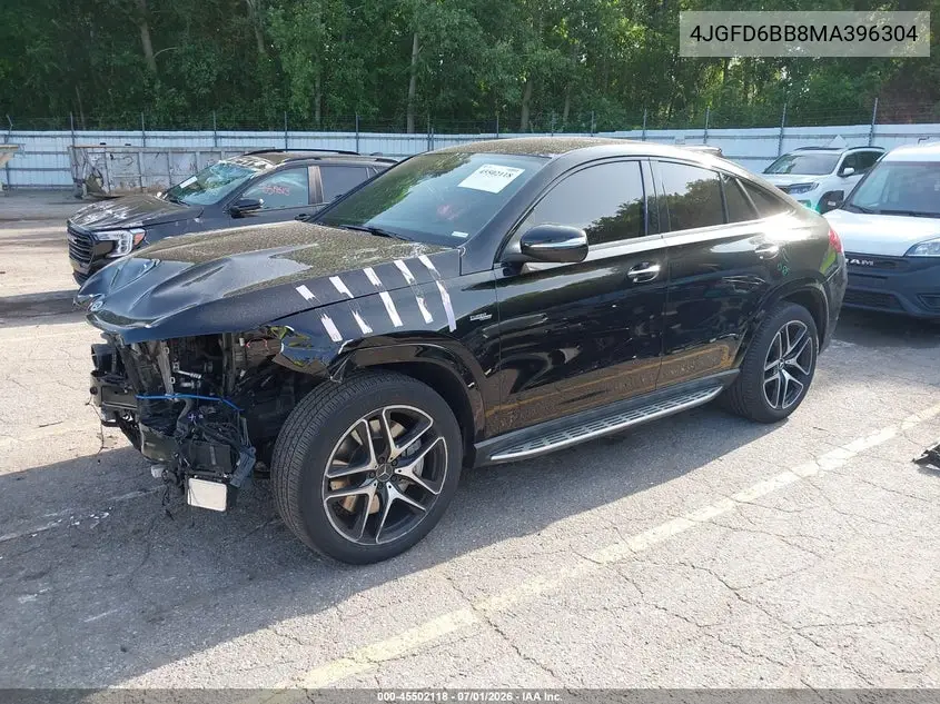 2021 Mercedes-Benz Amg Gle 53 Coupe 4Matic VIN: 4JGFD6BB8MA396304 Lot: 45502118