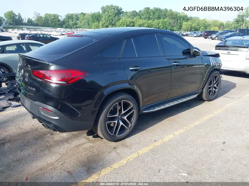 2021 Mercedes-Benz Amg Gle 53 Coupe 4Matic VIN: 4JGFD6BB8MA396304 Lot: 45502118