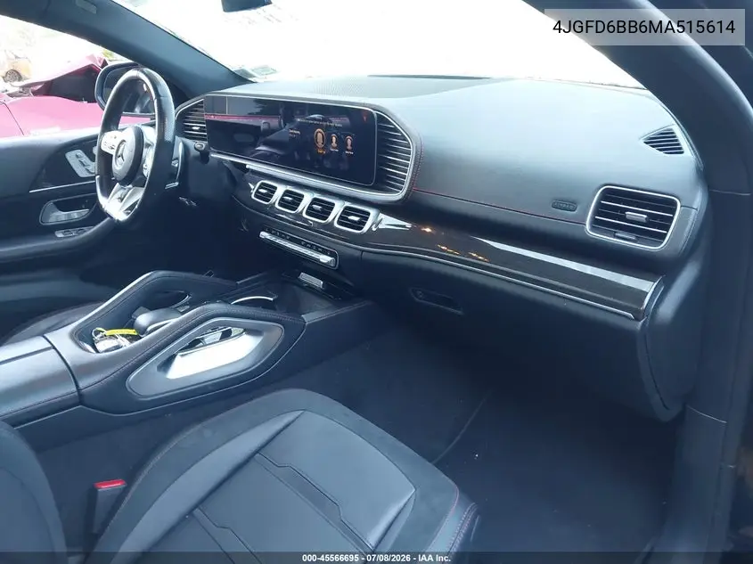 2021 Mercedes-Benz Amg Gle 53 Coupe 4Matic VIN: 4JGFD6BB6MA515614 Lot: 45566695