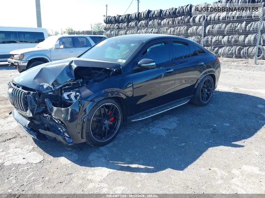 2022 Mercedes-Benz Amg Gle 53 Coupe 4Matic VIN: 4JGFD6BB3NA697158 Lot: 45077203