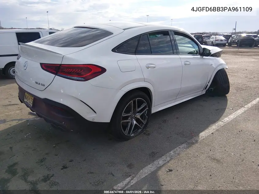 2023 Mercedes-Benz Amg Gle 53 Coupe 4Matic VIN: 4JGFD6BB3PA961109 Lot: 44747888