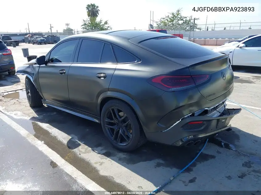 2023 Mercedes-Benz Amg Gle 53 Coupe 4Matic VIN: 4JGFD6BBXPA923893 Lot: 44979013