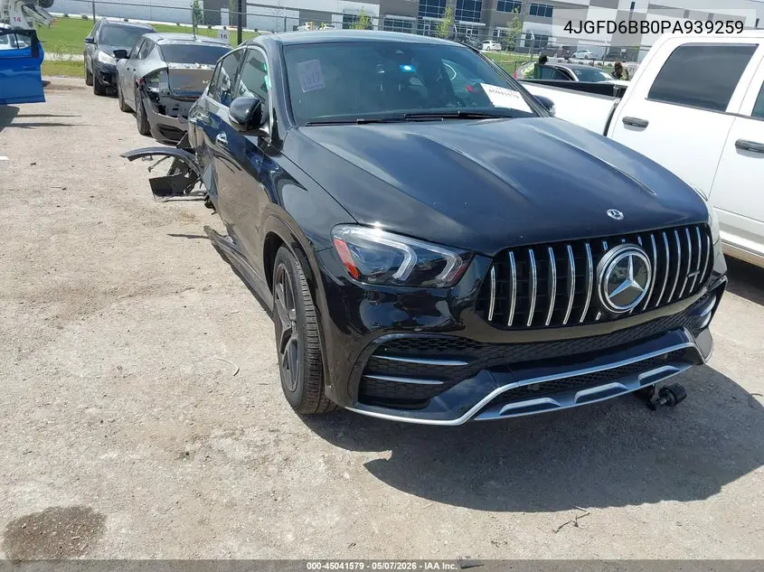 2023 Mercedes-Benz Amg Gle 53 Coupe 4Matic VIN: 4JGFD6BB0PA939259 Lot: 45041579