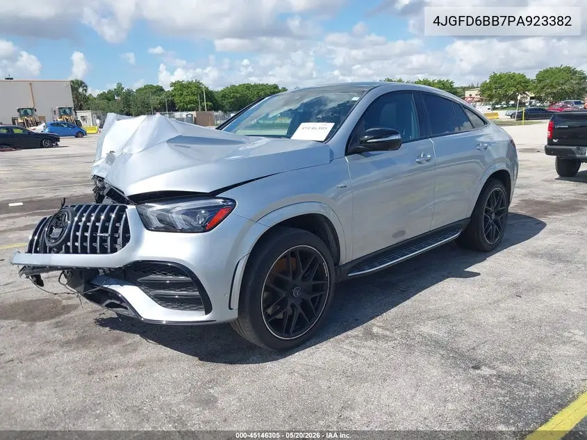 2023 Mercedes-Benz Amg Gle 53 Coupe 4Matic VIN: 4JGFD6BB7PA923382 Lot: 45146305