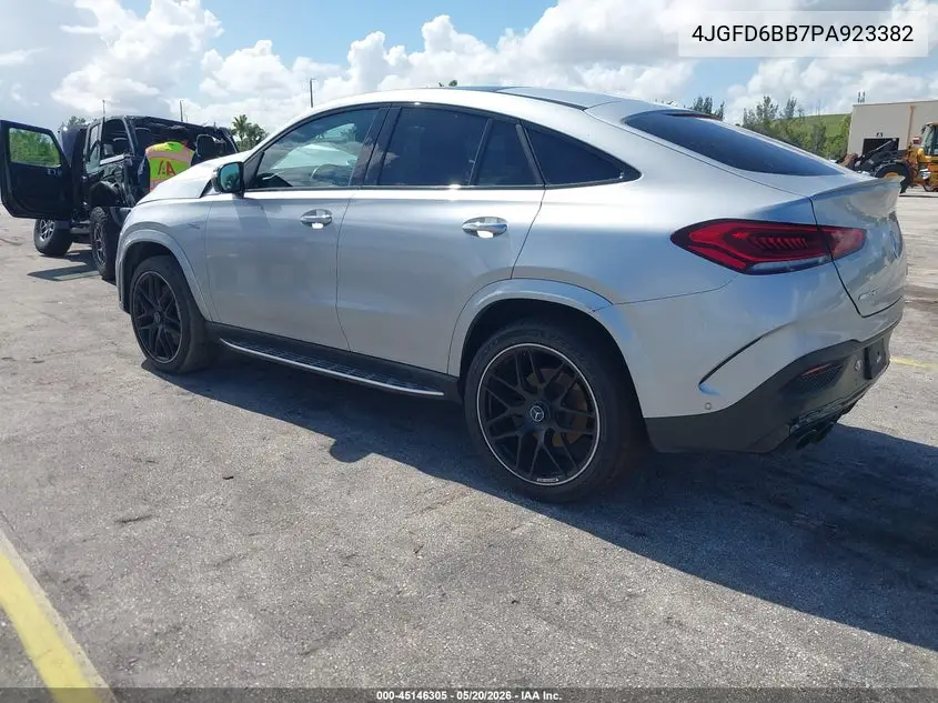 2023 Mercedes-Benz Amg Gle 53 Coupe 4Matic VIN: 4JGFD6BB7PA923382 Lot: 45146305
