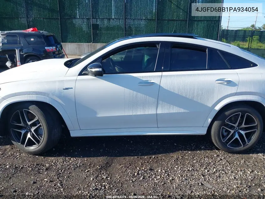 2023 Mercedes-Benz Amg Gle 53 Coupe 4Matic VIN: 4JGFD6BB1PA934054 Lot: 45184374