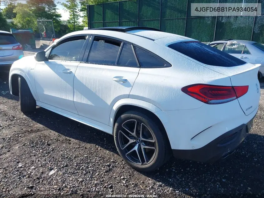 2023 Mercedes-Benz Amg Gle 53 Coupe 4Matic VIN: 4JGFD6BB1PA934054 Lot: 45184374