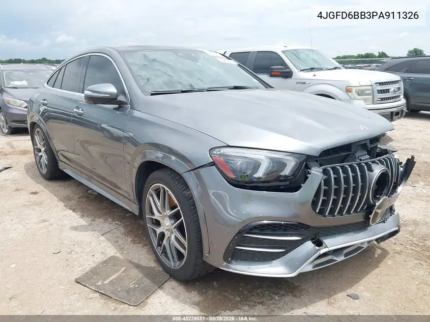 2023 Mercedes-Benz Amg Gle 53 Coupe 4Matic VIN: 4JGFD6BB3PA911326 Lot: 45229551