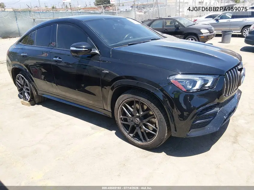 2023 Mercedes-Benz Amg Gle 53 Coupe 4Matic VIN: 4JGFD6BB2PA959075 Lot: 45585192