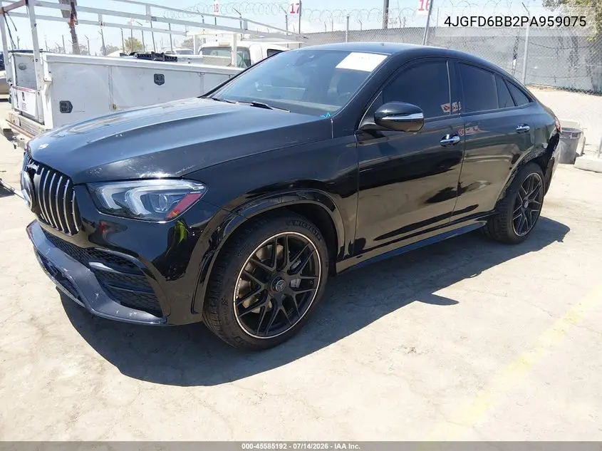 2023 Mercedes-Benz Amg Gle 53 Coupe 4Matic VIN: 4JGFD6BB2PA959075 Lot: 45585192
