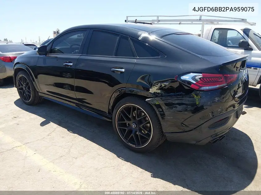 2023 Mercedes-Benz Amg Gle 53 Coupe 4Matic VIN: 4JGFD6BB2PA959075 Lot: 45585192
