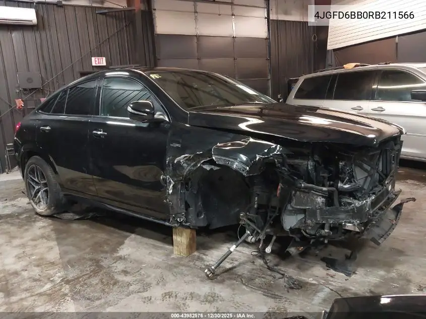 2024 Mercedes-Benz Amg Gle 53 Coupe 4Matic+ VIN: 4JGFD6BB0RB211566 Lot: 43982576