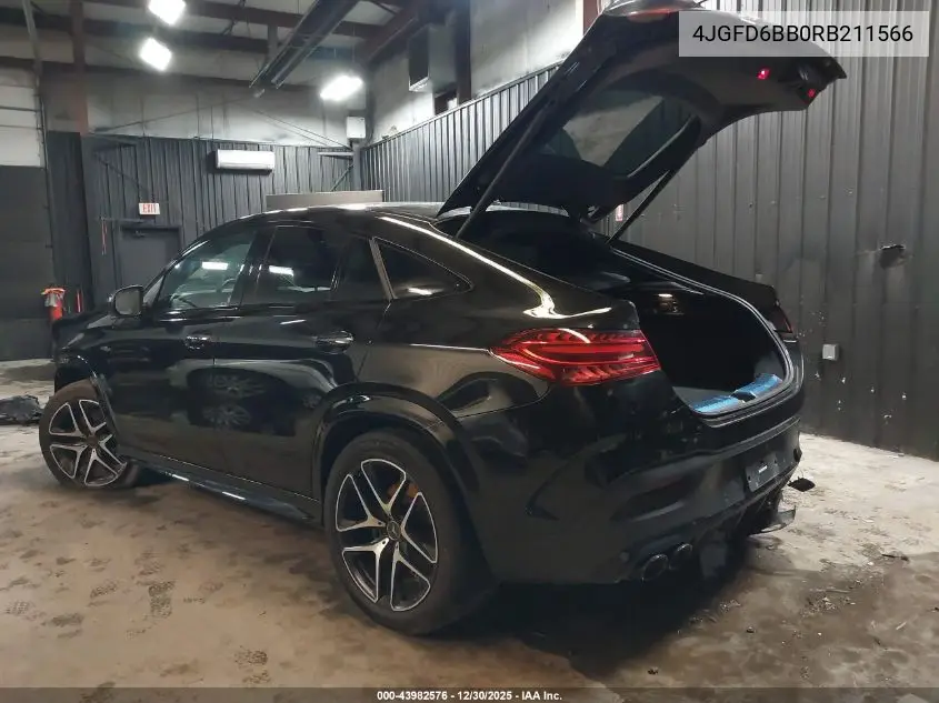 2024 Mercedes-Benz Amg Gle 53 Coupe 4Matic+ VIN: 4JGFD6BB0RB211566 Lot: 43982576