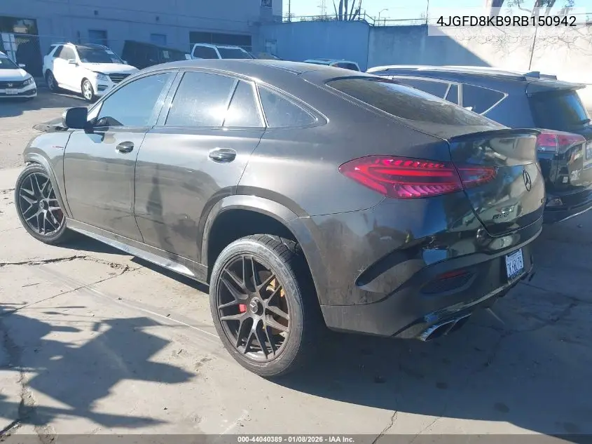 2024 Mercedes-Benz Amg Gle 63 Coupe S 4Matic+ VIN: 4JGFD8KB9RB150942 Lot: 44040389