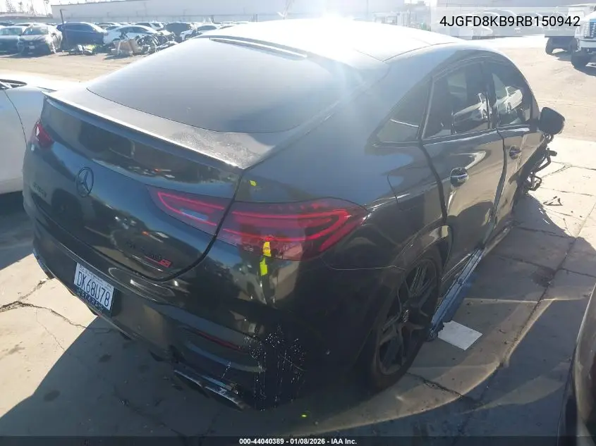 2024 Mercedes-Benz Amg Gle 63 Coupe S 4Matic+ VIN: 4JGFD8KB9RB150942 Lot: 44040389
